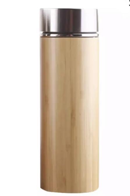 Bambus Thermosflasche 450 ml